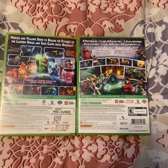 Xbox 360 games. Batman and Marvel! Perfect condition - Picture 5 of 5